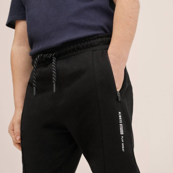 MANGOKIDS Message Jogger Pants 6 - Picture 5 of 12